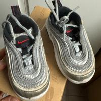 Nike Silver Little Air Max '97 - misura 19,5