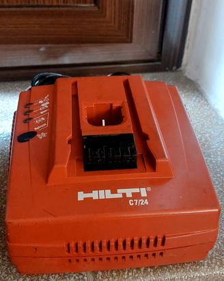 caricabatteria Hilti C 7 24 perfette condizioni 
