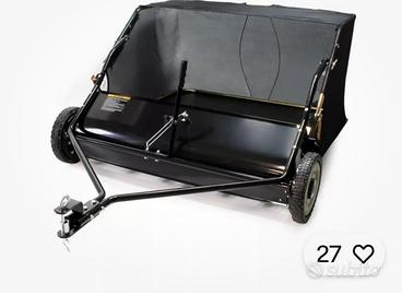 Raccoglitore foglie a traino