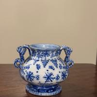 VASETTO CERAMICA DI GHIRLA BLU DI GHIRLA