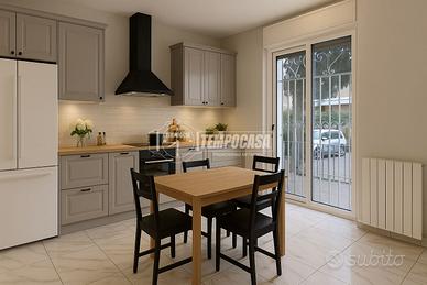 AMPIO TRILOCALE RISTRUTTURATO CON GIARDINO E TAVER