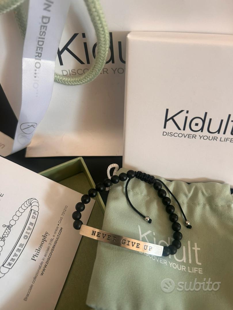 Bracciale Uomo Occhio di Tigre Never Give Up Kidult 732058