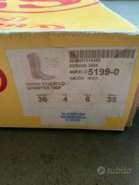 Stivale Texano Donna TG 36