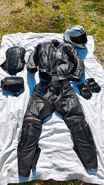 Abbigliamento completo moto 