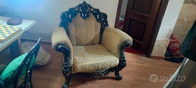 poltrone stile barocco