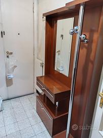 mobile appendiabiti con specchio