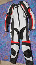 A-Pro Tuta Pelle Moto Intera mod. SINTESI TG.54