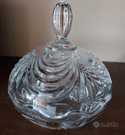 Porta oggetti in cristallo 