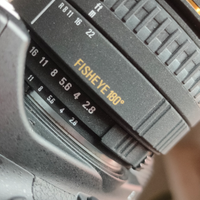 Sigma 15 1:2.8 D EX fisheye per Nikon