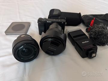 Kit fotocamera Sony a6400