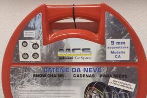 CATENE DA NEVE 9MM MCS OMOLOGATE GRUPPO 120 - 12 M