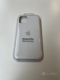 Cover Apple silicone iPhone 11 Pro bianca