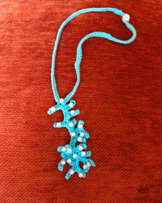 Collana corallo turchese