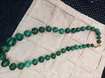 collana di Malachite 
