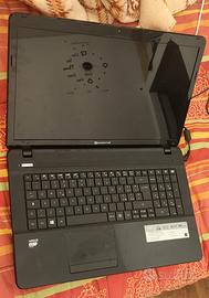 portatile 17 pollici pakard Bell 