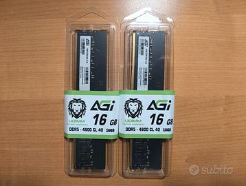 RAM Memoria 32GB (16 x 2) DDR5 4800