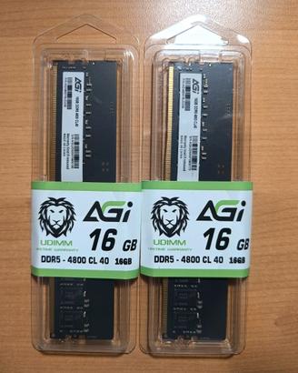RAM Memoria 32GB (16 x 2) DDR5 4800