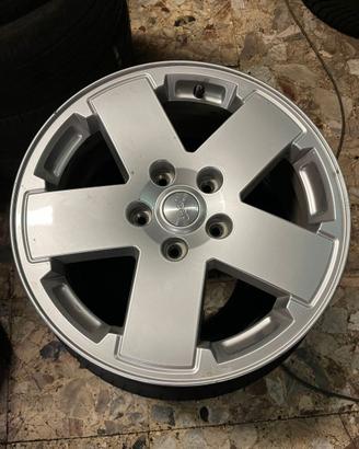 N.4 CERCHI IN LEGA JEEP WRANGLER originali
