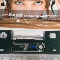 Giradischi multifunzionale cd/mp3