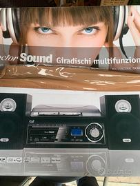Giradischi multifunzionale cd/mp3