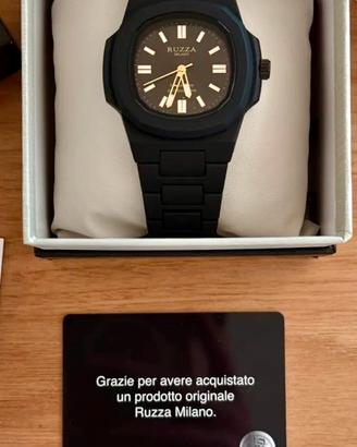 orologioRuzza Watch Black Soleil