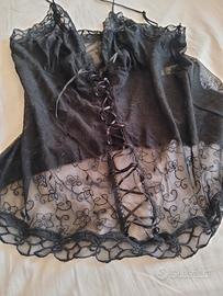 completo intimo in pizzo 