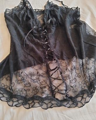 completo intimo in pizzo 