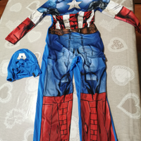 Costume Carnevale Captain America