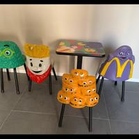 Mc Donald's set sedie e tavolo McDonalds