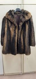 Pelliccia Vintage Opossum Anni '80