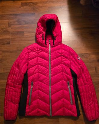giubbotto piumino golmar taglia M rosso da donna