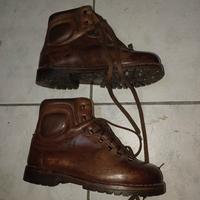 scarponi vintage pelle campegina usati mis 42