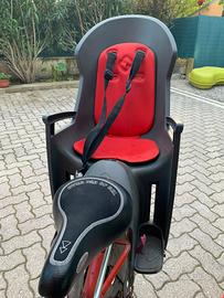 Seggiolino da bici per bimbo