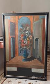 Grande dipinto metafisico di Capacci