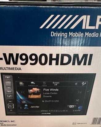 Stereo Doppio Din Alpine INE-W990HDMI