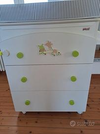 fasciatoio e lettino sbarre Picci