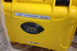 Batteria litio sh lithium 100