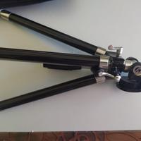 Cavalletto fotografico vintage compatto