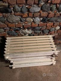 4 Termosifoni in ghisa d’epoca (1850 ca.)