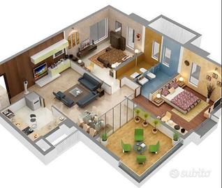 Trilocale a Seregno-posto auto e terrazzo libero