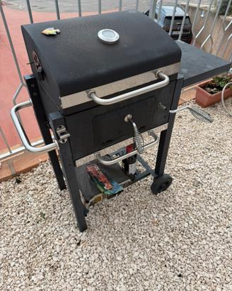 Barbecue a carbonella legna