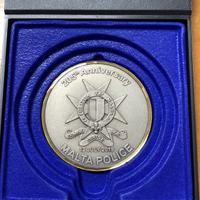 Medaglia anniversario polizia malta