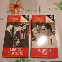 De Sica Ladri di biciclette; Il Signor Max 2 VHS 