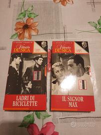 De Sica Ladri di biciclette; Il Signor Max 2 VHS 