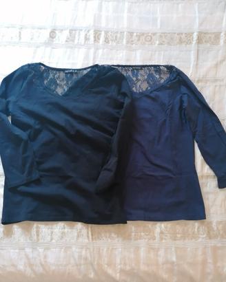 Set 2 maglie donna maniche 3/4  Terranova