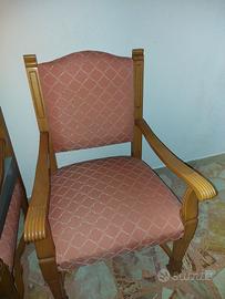 poltrona in legno