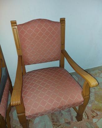 poltrona in legno