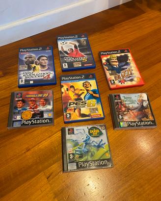 Videogame Playstation 1 e 2