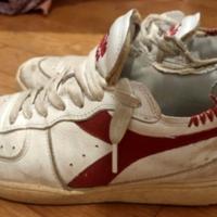 Diadora di pelle 