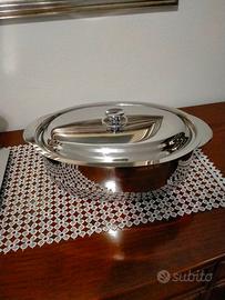 Casseruola Rostiera in acciaio inox